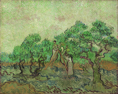 Vincent van Gogh, De olijfgaard, 1889. National Gallery of Art, Washington, Chester Dale Collection
